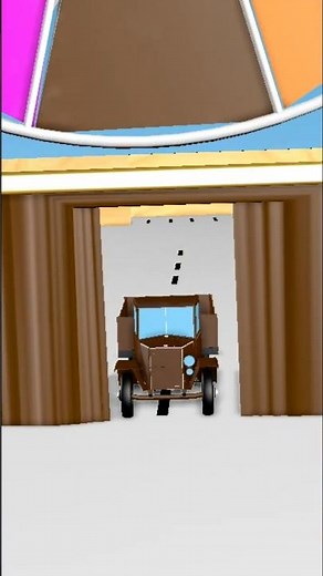 Brown suddenly appears! 🚚🟤 A fun experience 😮 #learn_colors #colorsforkids