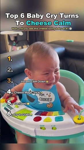 Top 6 Baby Cry Turns To Cheese Calm