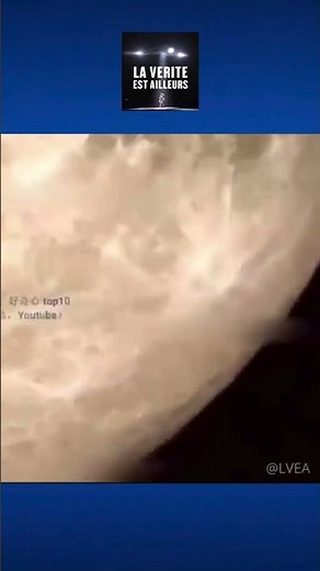 ★ Incroyable : Un astronome amateur a filmé un OVNI passant devant la Lune !