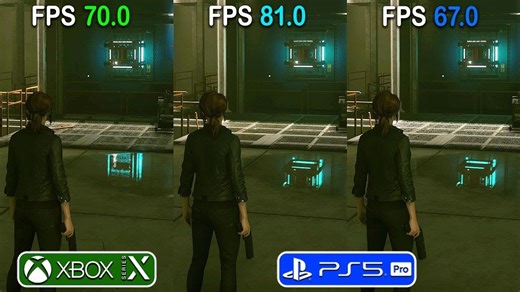 【4K60帧】《控制：终极版》PS5 Pro vs Xbox Series X - 画质与帧数率对比 | 作者：RajmanGaming HD