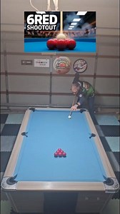 6red shootout #8BallPool #trickshots #billiards #poolshots #TheRoutineInstructor | The Routine Instructor Certified Snooker & 8 Ball Coaching