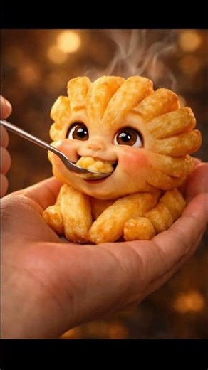 This French Fries Baby Is Too Cute to Eat 😍🍟