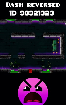 Dash reversed in Geometry Dash 🤯 #geometrydash #trending #italianbrainrot #feedshorts #robtop #fyp