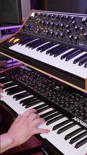 ✨ Prophet Rev 2 + Piano Pt. 2 ✨ YTB - As Good As It Gets #synth #electronicmusic #synthesizer #rev2