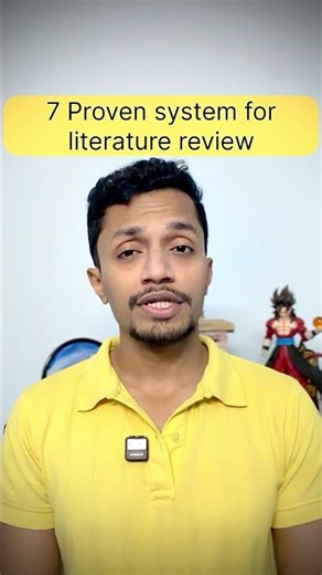 7 strategies for literature review | literature review tips | ezephd