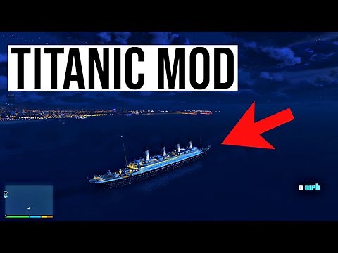 HOW TO INSTALL THE TITANIC MOD IN GTA 5 2020 | Tutorial on how import the Titanic in GTA 5 | PC MOD