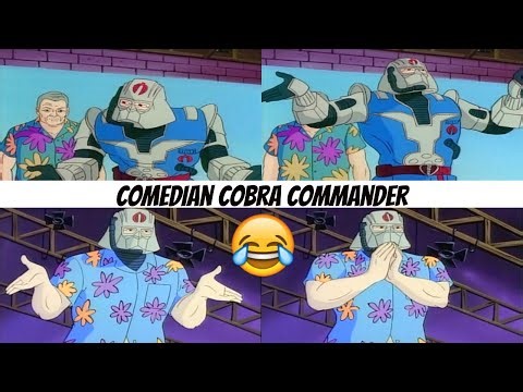 Comedian Cobra Commander 😂 | GI Joe DIC series Easter egg