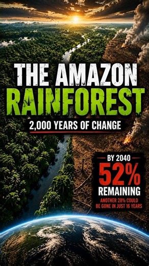 Amazon Rainforest Timelapse 2000 Years