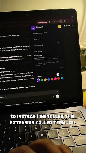 termlens | change the way you browse #productivity