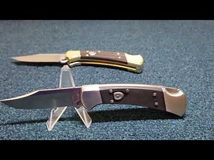 Buck 112 Ranger Automatic and 112 Ranger Elite Automatic Knives