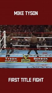 416K views · 5.9K reactions | MIKE TYSON first title fight #boxing #miketyson #boxingfans #heavyweightboxing #ironmike #ironmiketyson | Boxing Classic TV | Facebook