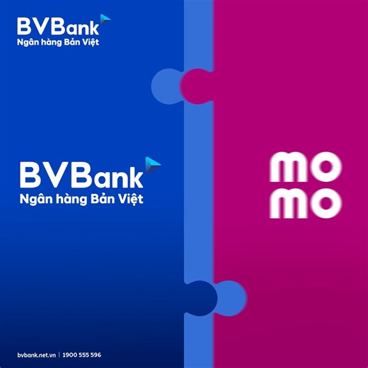 BVBANK x MOMO VÌ “DEAL TẶNG BẠN” MÀ ĐẾN Ai đó vì “yêu” mà đến BVBank và MoMo thì vì “deal tặng bạn” mà đến với nhau 💙 Mỗi người 1 ngôn ngữ tình yêu, cách BVBank thể hiện tình yêu chính là giúp bạn chi tiêu nhẹ nhàng bằng gói quà tặng lên đến 1.500.000đ 💋 Chỉ cần thực hiện 5 bước đơn giản sau BẠN sẽ sở hữu ngay món quà hấp dẫn trên: ➖ Bước [1]: Tải & tạo tài khoản MoMo ➖ Bước [2]: Vào mục Ưu đãi, nhập mã giới thiệu MOMOBVBANK tại ô Nhập mã ưu đãi, giới thiệu ➖ Bước [3]: Khi màn hình thông báo “
