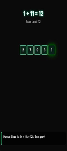 How to Rob Houses (Hypothetically) 💰 [Logic]