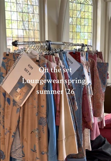 Spring/Summer '26 Loungewear Shoot Behind the Scenes
