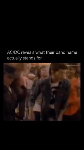 Dreamy Frames on Instagram: "It just means powah 💯 AC/DC once explained in an interview that their name came from the label “AC/DC” on a sewing machine, meaning alternating current/direct current, a perfect symbol for the high-voltage energy they wanted their music to carry. They’ve said the name felt raw, electric, and straight to the point, matching their no-nonsense rock style. Did you know? Fans once joked the name had hidden meanings, but the band has always kept it simple pure power and r
