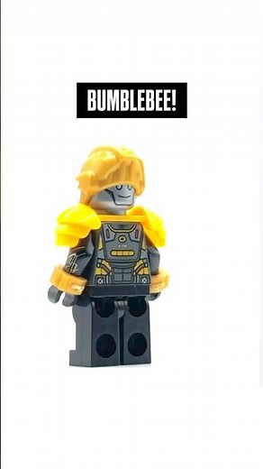 LEGO BUMBLEBEE from Transformers Tutorial! #shorts