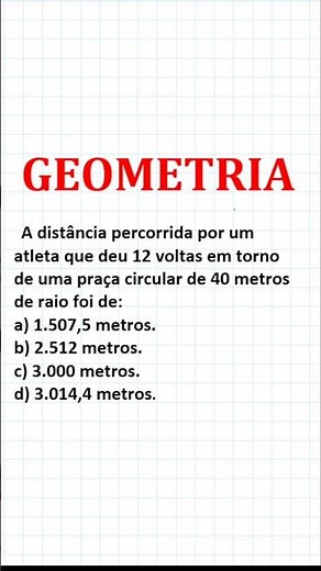 Como calcular o comprimento da circunferência?