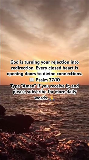 A powerful prayer for redirection | God is turning your rejection into redirection. #mybible