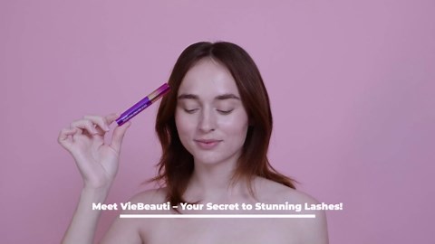 VieBeauti Lash Serum for Eyelash Growth: Eyelash Growth Serum with Advanced Formula to Boost Longer Fuller and Thicker Looking Lashes - Vegan & Cruelty-Free for Sensitive Eyes 3mL