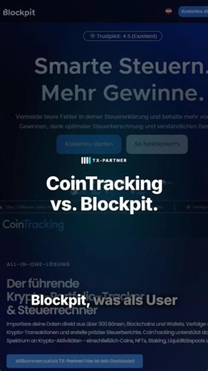 CoinTracking vs. Blockpit 2026: Was du vor der Entscheidung wissen musst