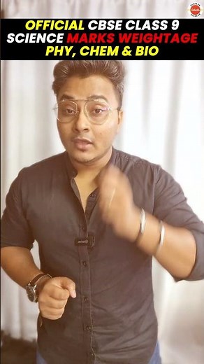 OFFICIAL CBSE Class 9th Science (Physics, Chemistry, Biology) Marks Weightage #Cbse2024 #Class9th