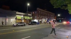 15K views · 138 reactions | UPDATE: Police have a suspect in custody. DRIVER HITS 3 POLICE OFFICERS: Denver police are looking for the driver of this car. Three officers and a civilian were hurt when it sped into them during the George Floyd death protests Saturday night. MORE: https://cbsloc.al/2Mh57dG | CBS Colorado | Facebook