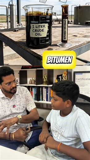 “How much crude oil is needed for just 1 litre of petrol? 🤔⛽