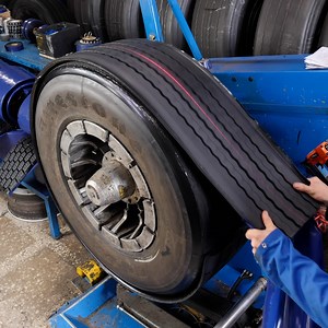 682K views · 1.1K reactions | Replacing Truck Tire Tread | Hungry Panda | Facebook