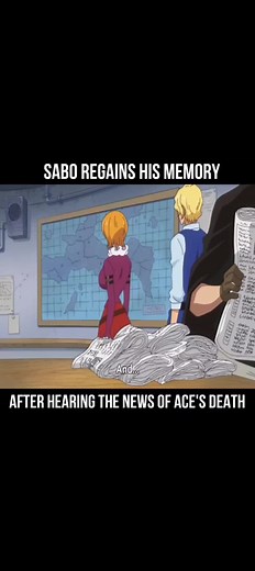 Sabo Regains His Memory After Ace's Death