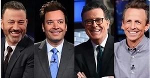 Late Night TV Is Back: Jimmy Fallon, Jimmy Kimmel, Seth Myers and Stephen Colbert Return After WGA Strike!