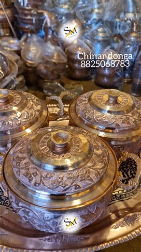 Luxury Kashmiri Copper Donga Set | Premium Quality #copperutensils