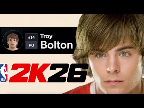 Troy Bolton’s NBA Career Simulated.