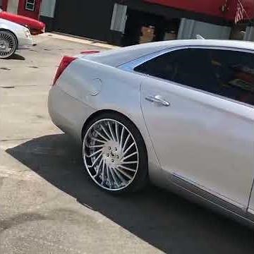 XTS Cadillac on 24" Forgiatos by Coast 2 Coast Customs