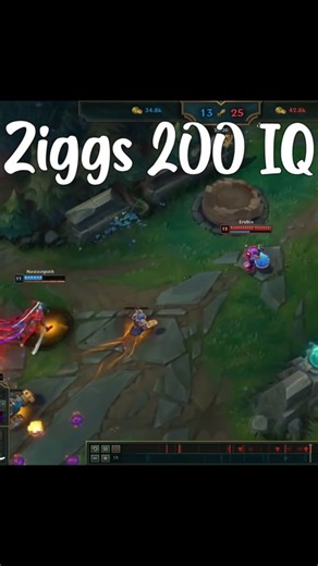 This Ziggs is so smart #Ziggs #LeagueofLegends #Leagueoflegendsoutplay #outplay #fyp #pourtoi