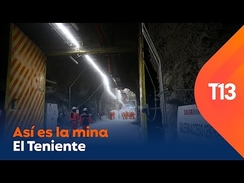 Así es el teniente: La mayor mina de cobre subterránea
