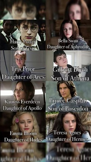 Alternative Title: Harry Potter, Bella Swan & More as Greek Demigods! ⚡ Ultimate Fandom Crossover