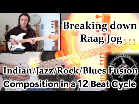 Raag Jog Guitar Lesson - Indian Classical Jazz Rock Fusion - Demo & Breakdown