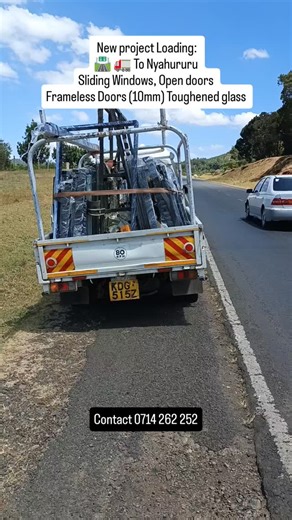 🚧 Tuko site Nyahururu! Kata simu kidogo 😄 Commercial project in progress 👷🏽‍♂️✨ ✔ Sliding windows ✔ Frosted glass doors ✔ Frameless doors in 10mm toughened glass Clean installs. Modern finish. Solid workmanship 💪 We deliver countrywide — residential or commercial, big or small 🏠🏢 📲 0714 262 252 Your project next? Let’s do it.#siteupdate | Essy's Aluminium Glass