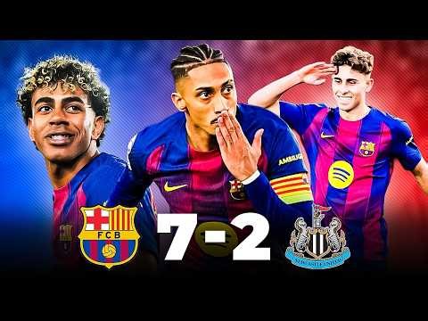 😂😂😂😂 HEINN?? Comment ça 7-2??? Barça vs Newcastle - Le debrief