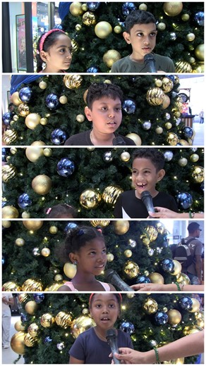 L'express Maurice on Instagram: "🎄 Noël à hauteur d’enfants à l’Urban Terminal L’Urban Terminal se transforme en royaume magique pour Noël 🎅✨! Enfants, familles, décorations scintillantes, danseurs et musique festive créent une ambiance joyeuse. Pooshar veut une voiture 🚗, Poorvika rêve de jouets de cuisine 🍳, et Rachel espère un piano 🎹. Les vœux sont simples mais pleins de magie! #Noël #MagieDeNoël #FêteEnFamille #UrbanTerminal #PèreNoël #VœuxEnfants #EspritDeNoël"