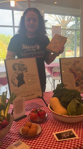 Historian Heather Archer breaks down the importance of Victory Gardens during WWII—how everyday families helped feed the nation, conserve resources, and support troops overseas right from their own backyards. 🌱🇺🇸 From rationing to community planting, Victory Gardens became a symbol of resilience and unity across America. #WWII #HistoryReel #VictoryGarden #LivingHistory #Homefront #MuseumOfTheWaxhaws | The Museum of the Waxhaws