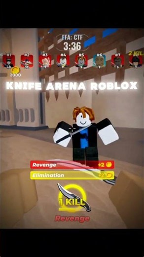 Knife arena Roblox gameplay ❤️‍🔥 #roblox #rblx #knifeskills #edit #fypシ゚viral