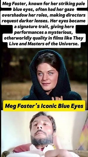 Meg Foster’s Iconic Blue Eyes