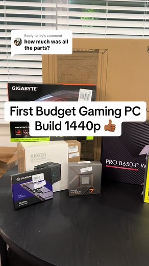 Replying to @jay Is this 1440p Gaming PC build a great deal 🙌🏾 or nah? #gamingtiktok #pcmasterrace #pcgaming #techtok