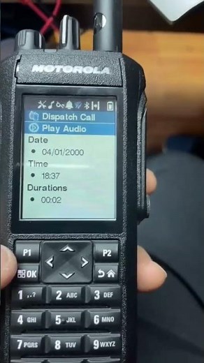 RADIO MOTOROLA R7 ✅