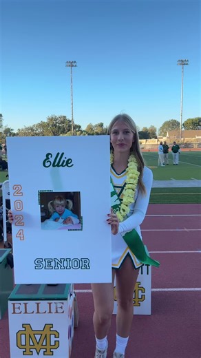 SENIOR NIGHT!!🥹💚 #cheer #fyp
