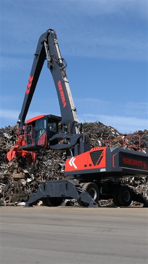 53-feet of reach. Ground level entry. Full-yard visibility. The T815 material handler is built for serious scrap yard production. No wasted movement. No unnecessary clumbing. Just efficient meterial handling from piles to the processor. Built for operators. Built for uptime. #T815 #MaterialHandler #ScrapYard #MetalRecycling #HeavyEquipment #RecyclingEquipment #GroundLevelEntry #SierraEquipment | Sierra International Machinery