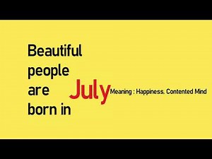 Things Your Birth Month Reveals About You and Your Personality | Character By Month