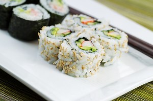 Answered: How many calories in sushi rice
