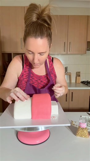 298K views · 1.6K reactions | My competition cake currently being featured at the Caboolture Show - A Half 2 Tier Princess Cake 勺 I was pretty nervous making this design for the first time, but it held up haha I delivered this one Wednesday night to the Showgrounds and it was a challenging day overall. But I’m really happy I pulled off this design 勺 #foryoupageシ #foryouシ #cakes #cake #fondantcake #cakedecorating #cakedesign #cakeshowcase #cabooltureshow | Stacey Bakes Cakes | Facebook